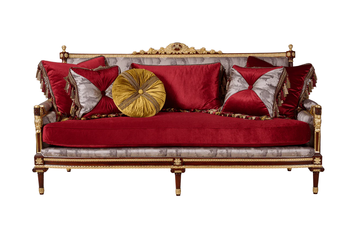 French Sofa Red
