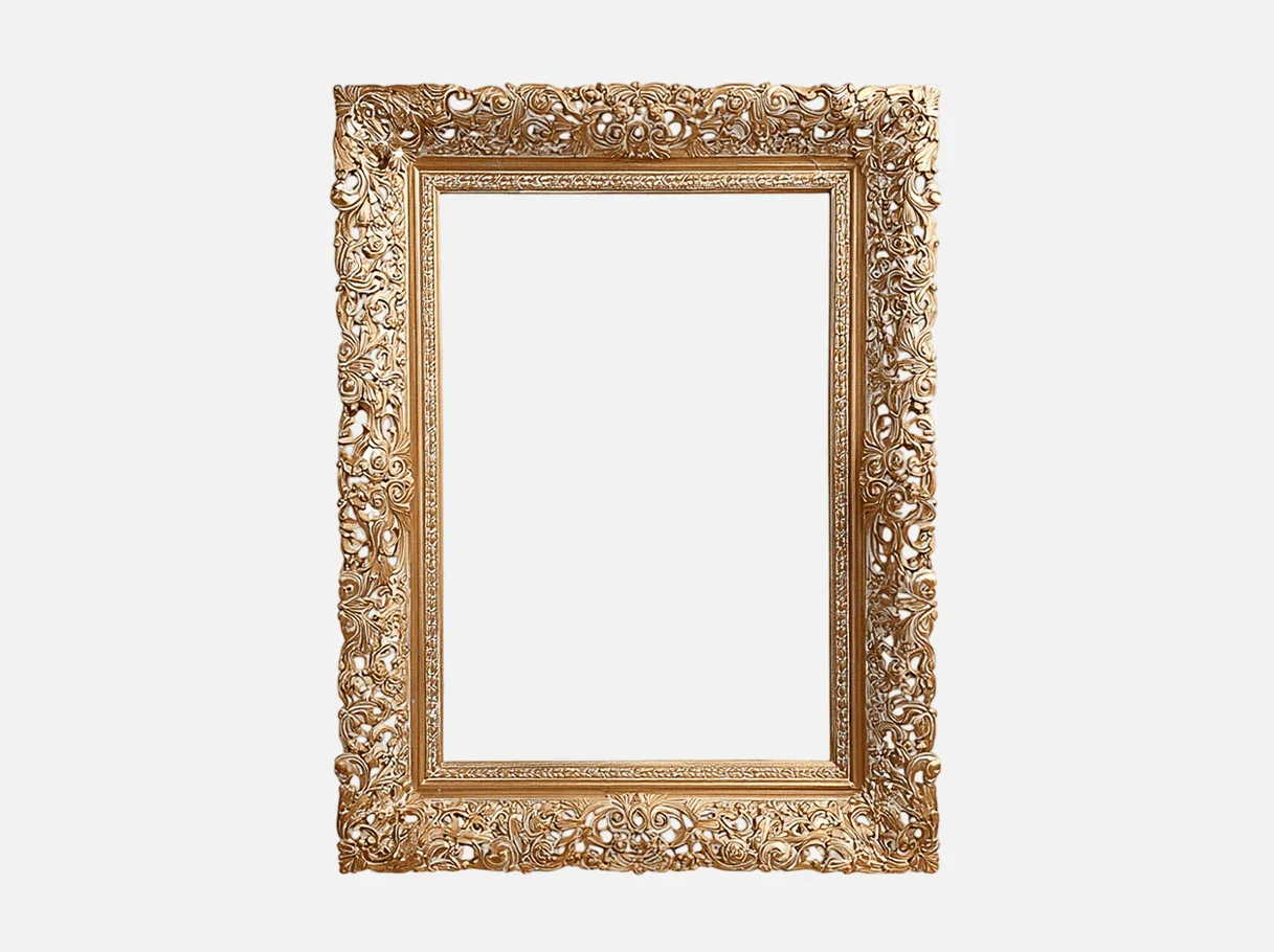 Photo Frame Gold-Toned